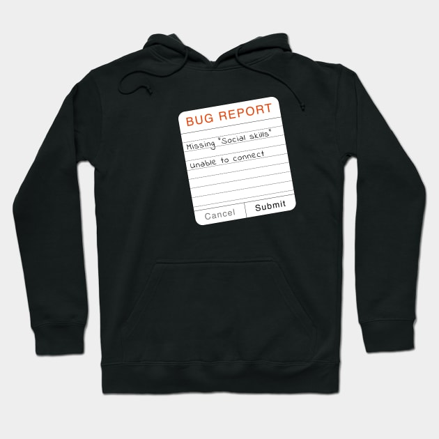 Bug Report: Missing Social Skills Module Hoodie by StillInBeta